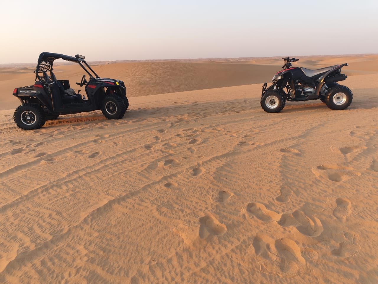 quad rides in desert
