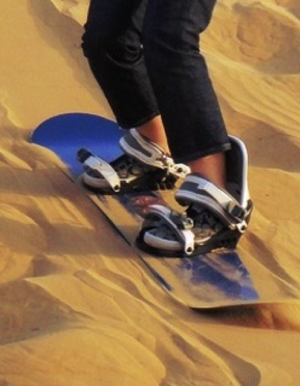 Sand Skking in DUBAI
